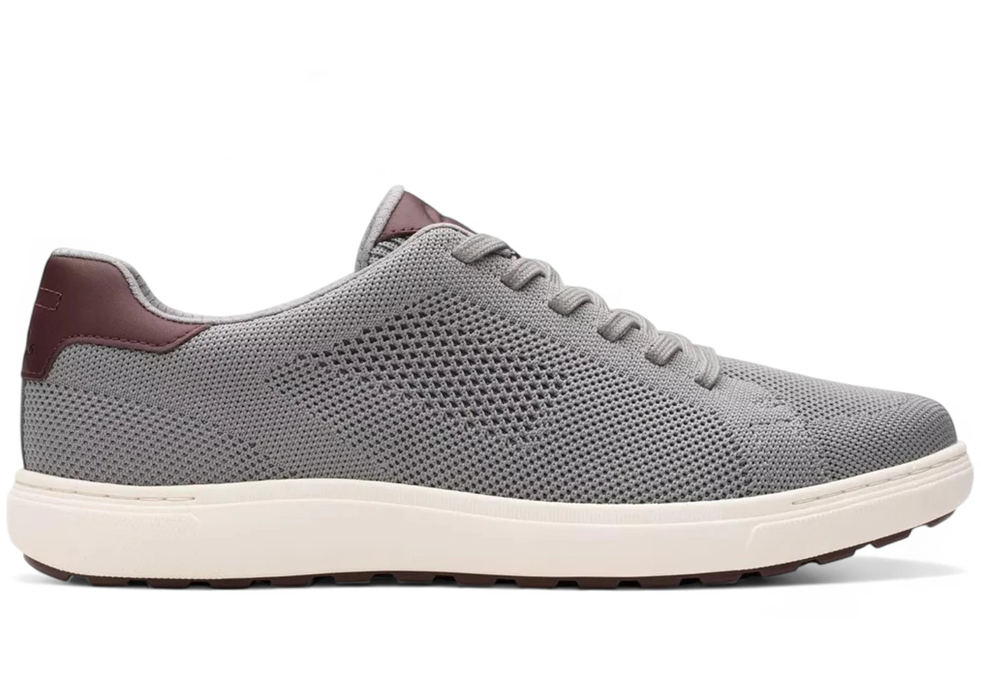 Clarks Mapstone Lace Grey Knit