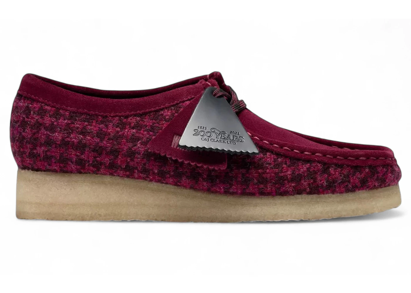 Clarks Wallabee Harris Tweed Combination Purple (Women's)