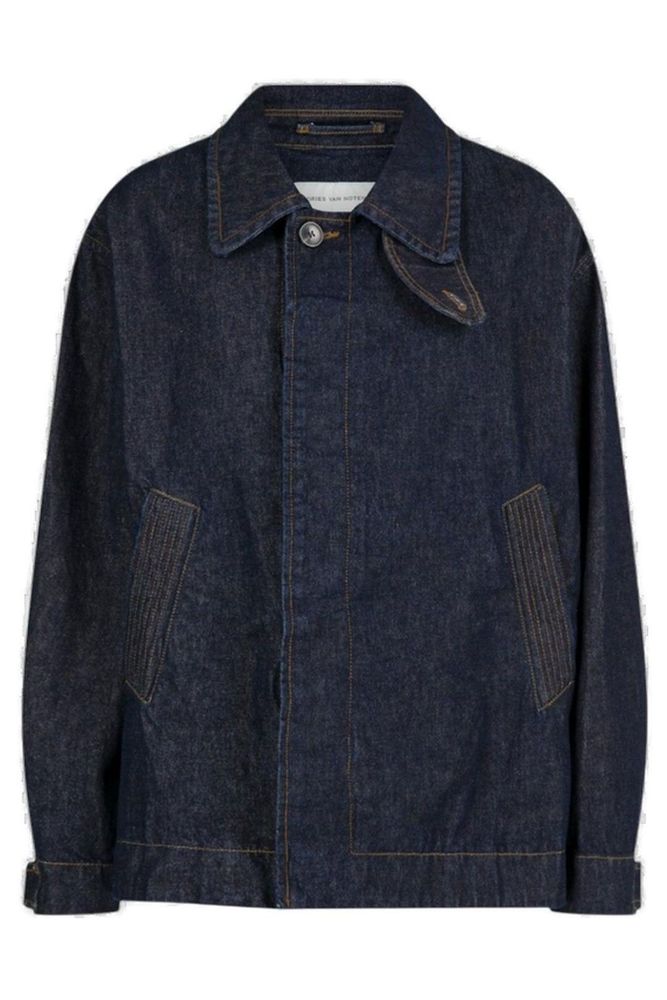 Dries Van Noten Varrick Oversized Denim Jacket