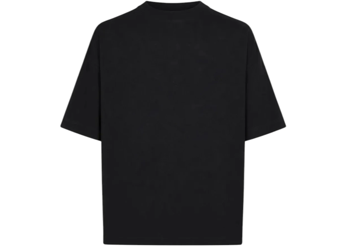 Dries Van Noten Heavy Jersey T-Shirt Black