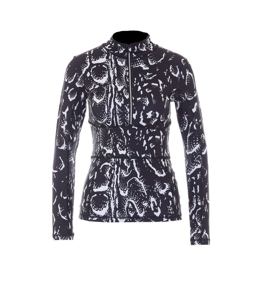 JETSET Ginger Half Zip Performance Top