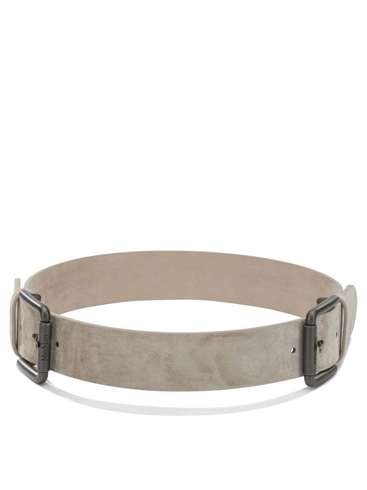 Max Mara Studded Suede Belt