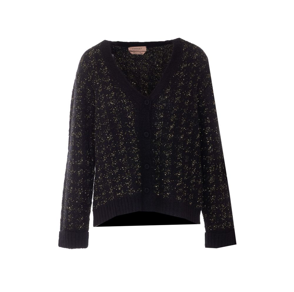TWINSET Sequined V-Neck Cardigan