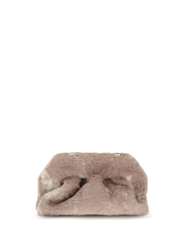 Themoirè Bios Fur Potato Shoulder Bag