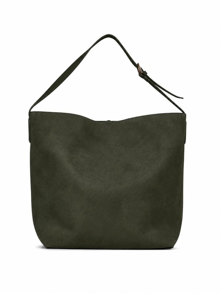 Themoirè Zoe Suede-Effect Shoulder Bag