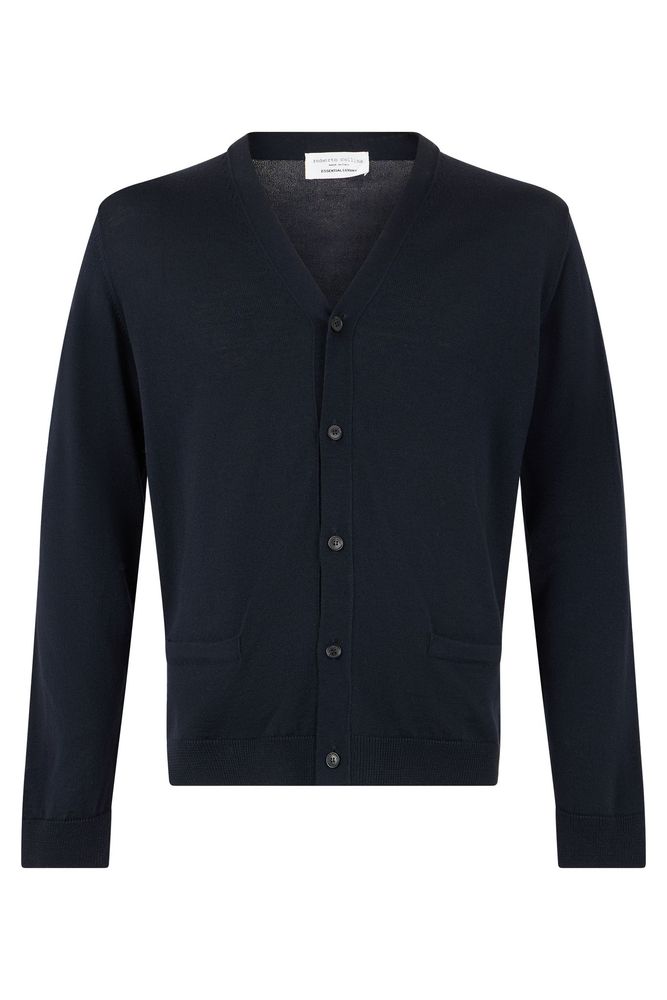 Roberto Collina Buttoned V-Neck Cardigan