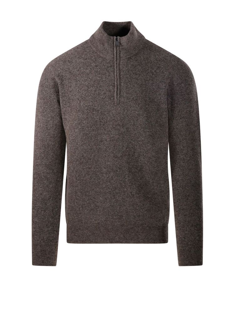 Roberto Collina Half Zip Knitted Sweater