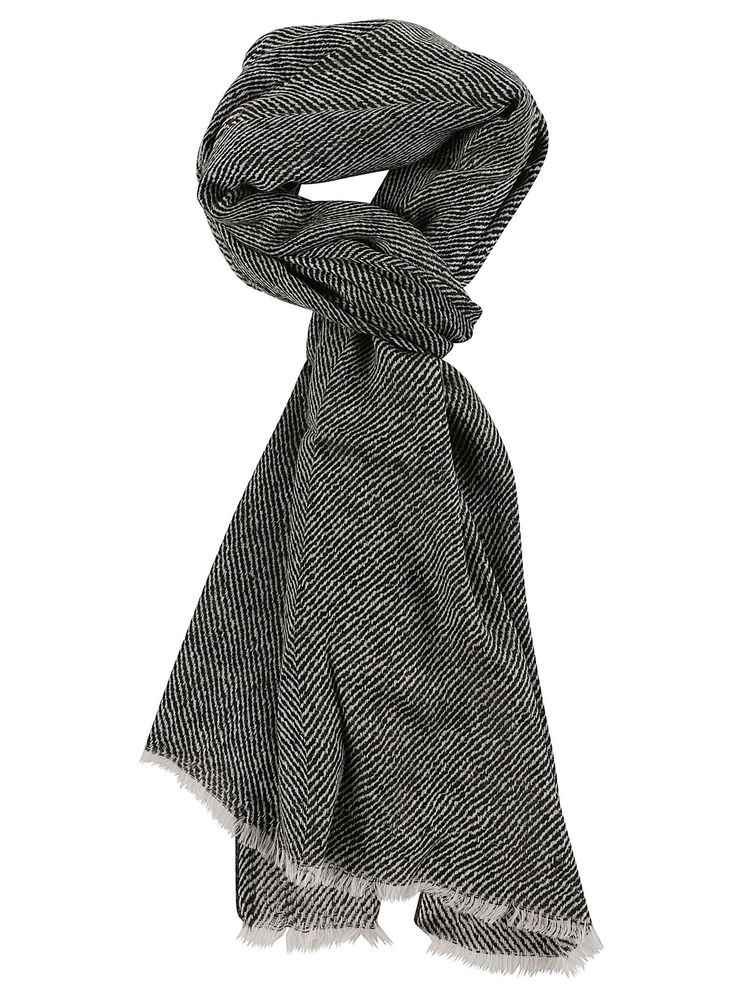 Altea Herringbone Fringed Scarf