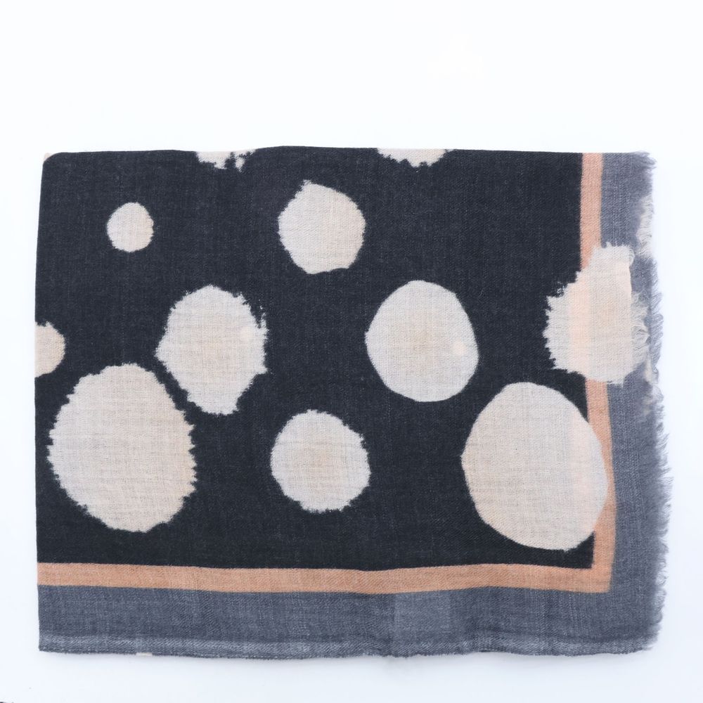 Altea Abstract Spot Border Scarf