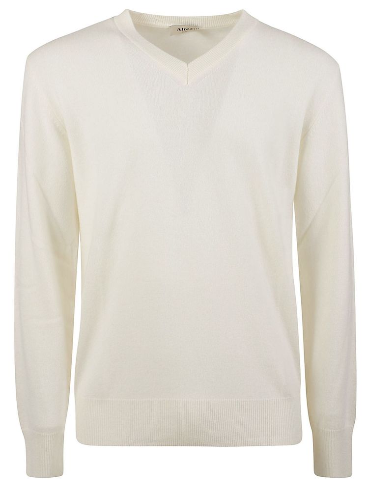Altea Long-Sleeved V-Neck Jumper