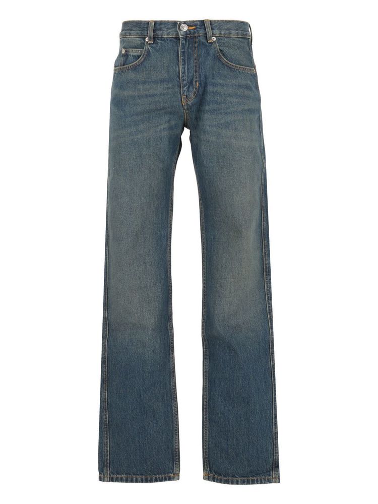 Isabel Marant Lewys Straight-Leg Jeans