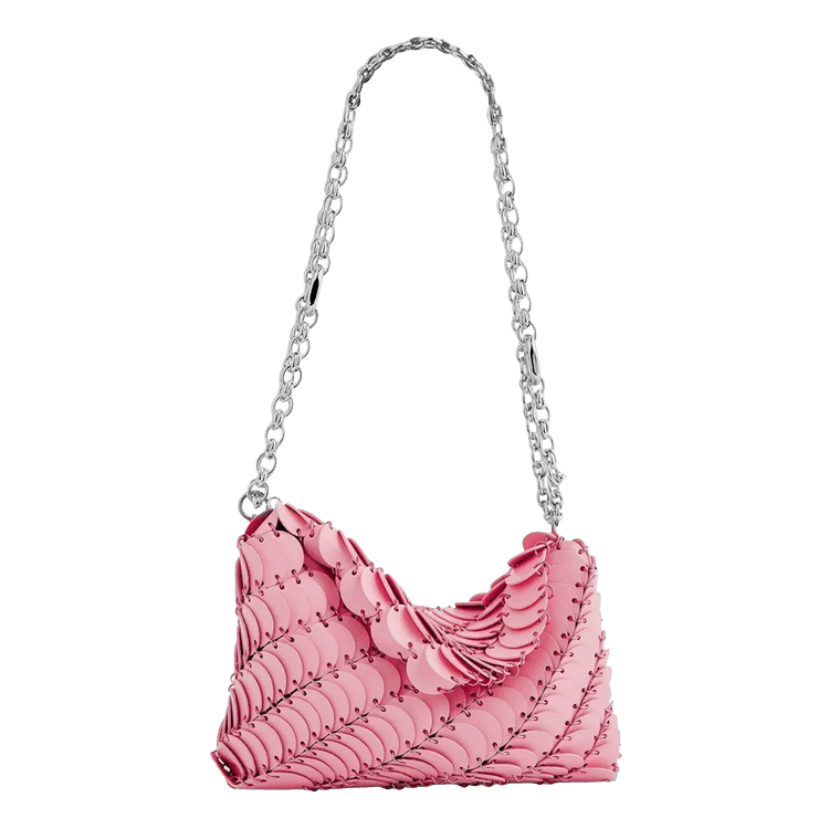 Rabanne Sac A Main 'Pink/Silver'