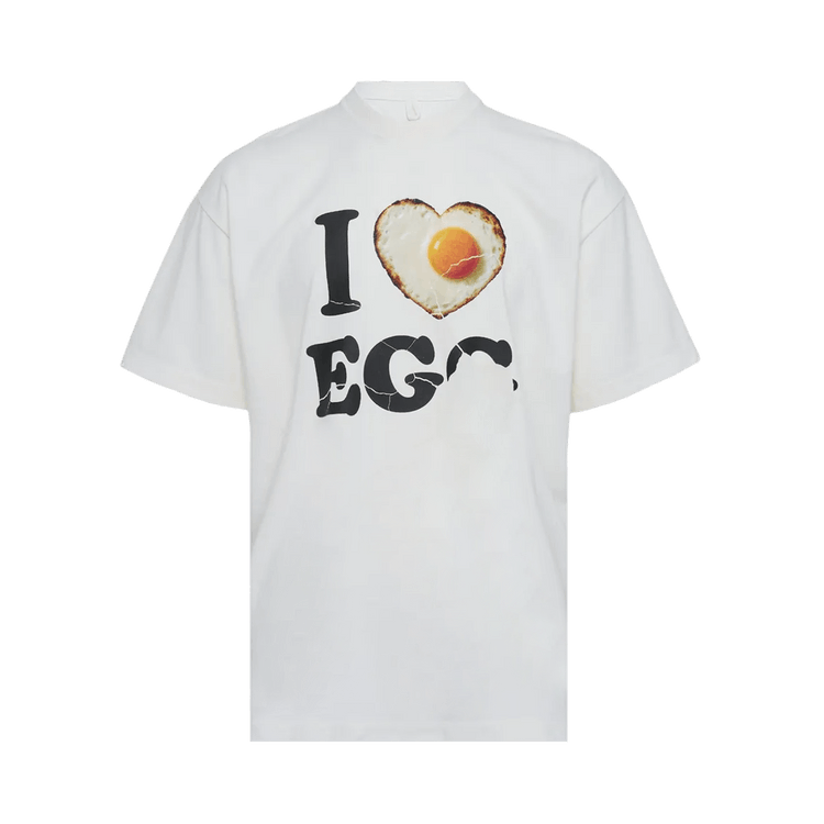 Doublet I Love Egg T-Shirt 'White'