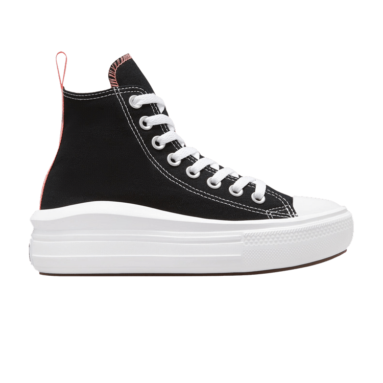 Converse Chuck Taylor All Star Move High GS 'Black Pink Salt'