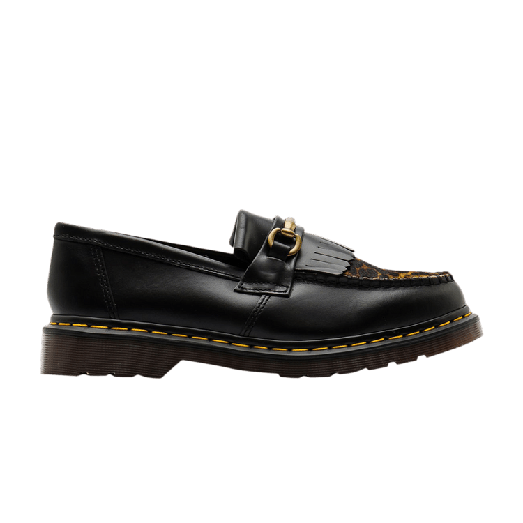 Dr. Martens Adrian Snaffle Hair On Loafer 'Micro Leopard'