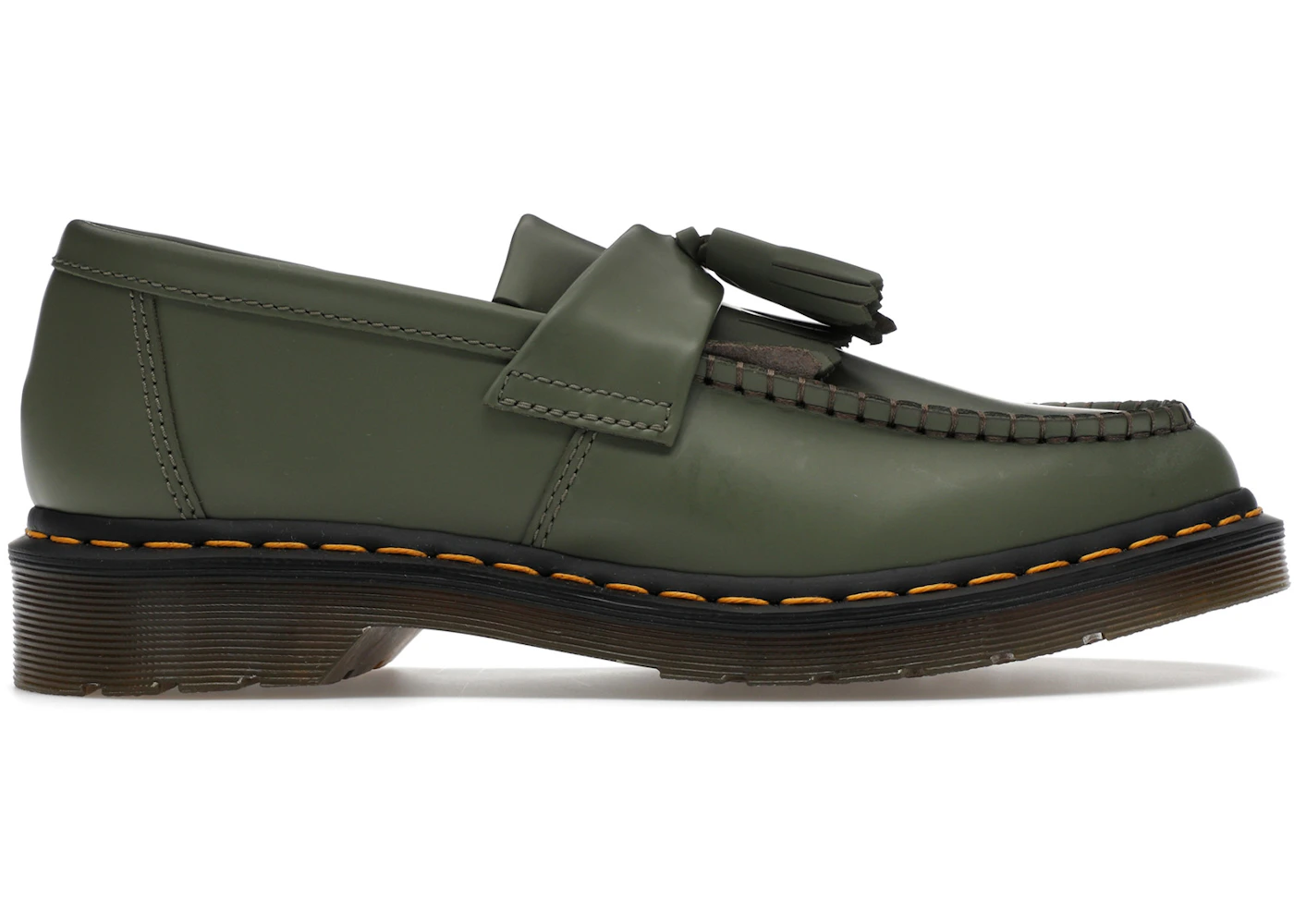Dr. Martens Adrian Tassel Loafer Khaki Green