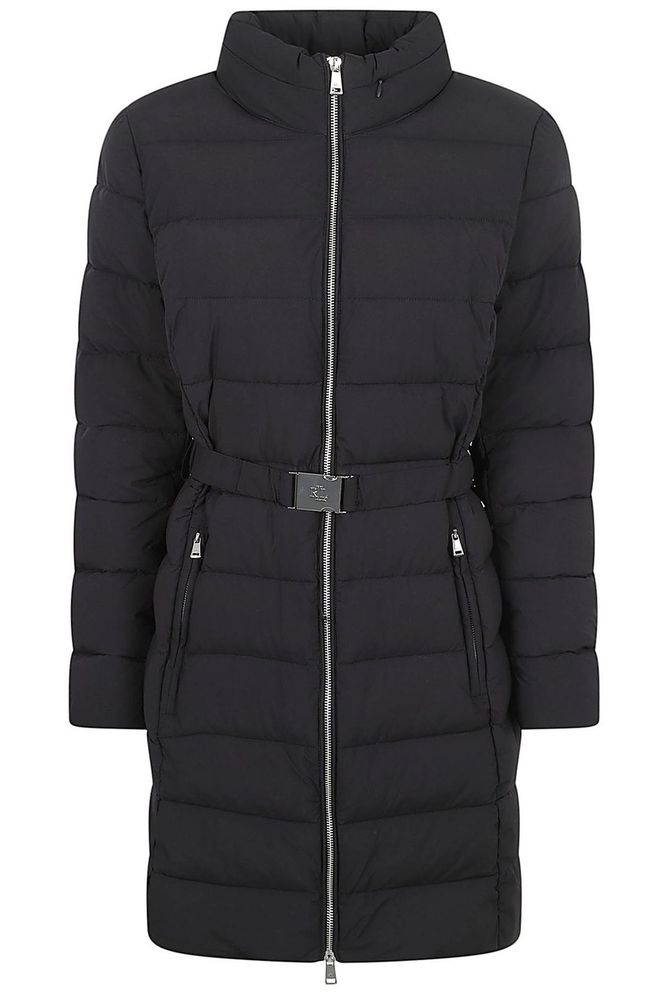Lauren Ralph Lauren Quilted Belted Long Coat