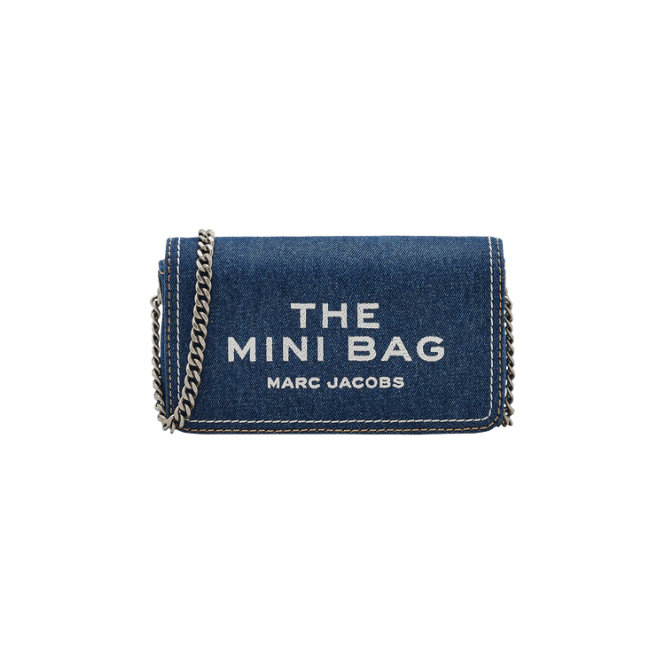 Marc Jacobs Mini Denim Chain Items SLG Bag 'Dark Wash'