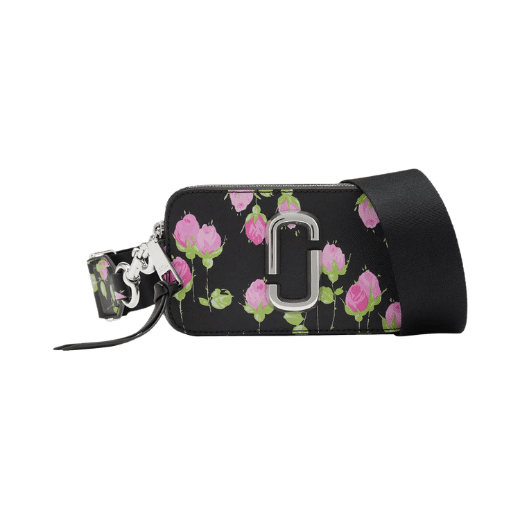 Marc Jacobs The Vintage Floral Snapshot Bag 'Black/Multicolor'
