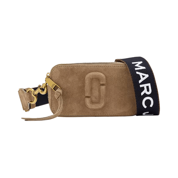 Marc Jacobs The Hairy Suede Covered Snapshot Bag 'Hazelnut'