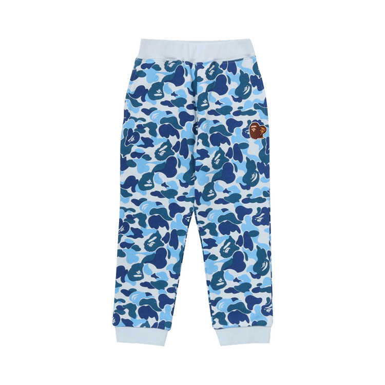 BAPE Kids ABC Camo Ape & Milo One Point Sweatpants 'Blue'