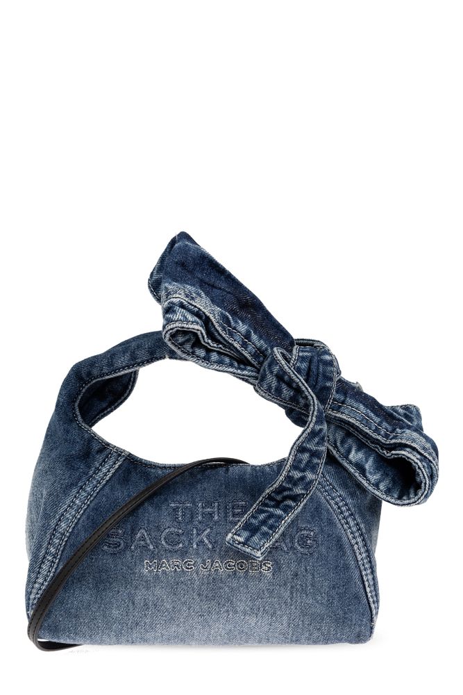 Marc Jacobs The Bow Denim Mini Sack Bag