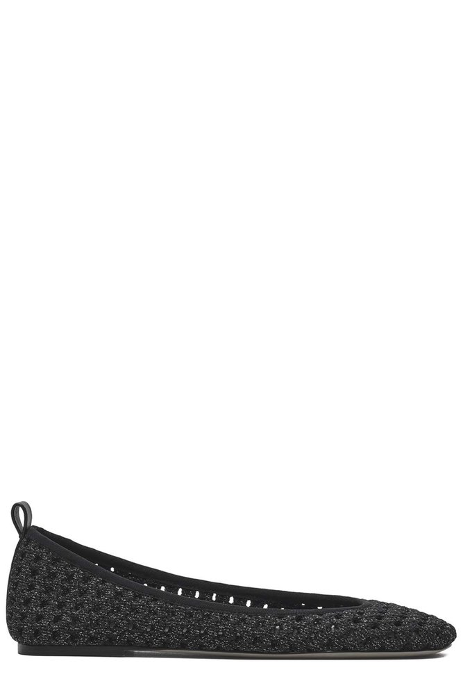 Marc Jacobs The Logo Ribbon Ballet Flats