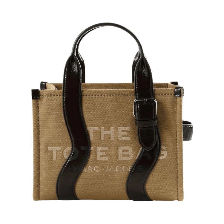 Marc Jacobs The Wavy Canvase Small Tote Bag 'Latte/Fond'