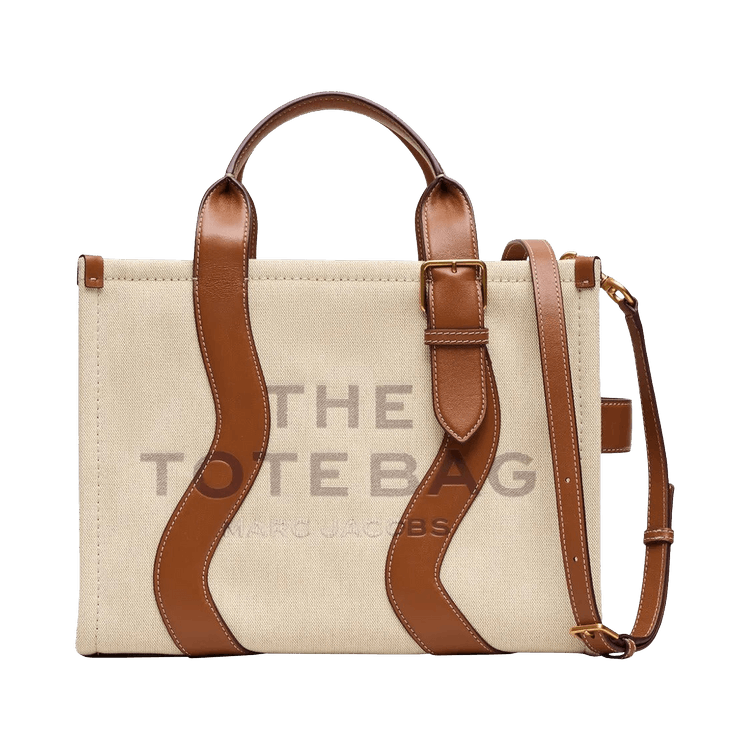 Marc Jacobs The Tote Canvas Leather Dakota 'Beige/Argan'