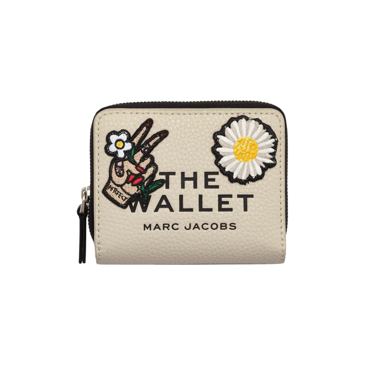 Marc Jacobs The Mini Compact Wallet 'Cloud White'