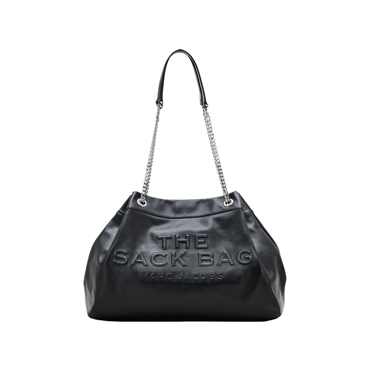 Marc Jacobs The Large Leather Chain Sack Bag 'Black'