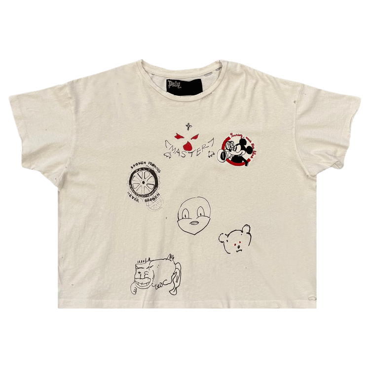 Paly Hollywood Signature Tee 'Vintage Cream'