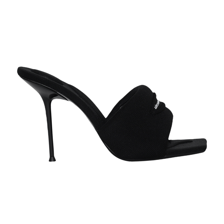 Alexander Wang Wmns Julie Slash Knit Mule Sandal 'Black'