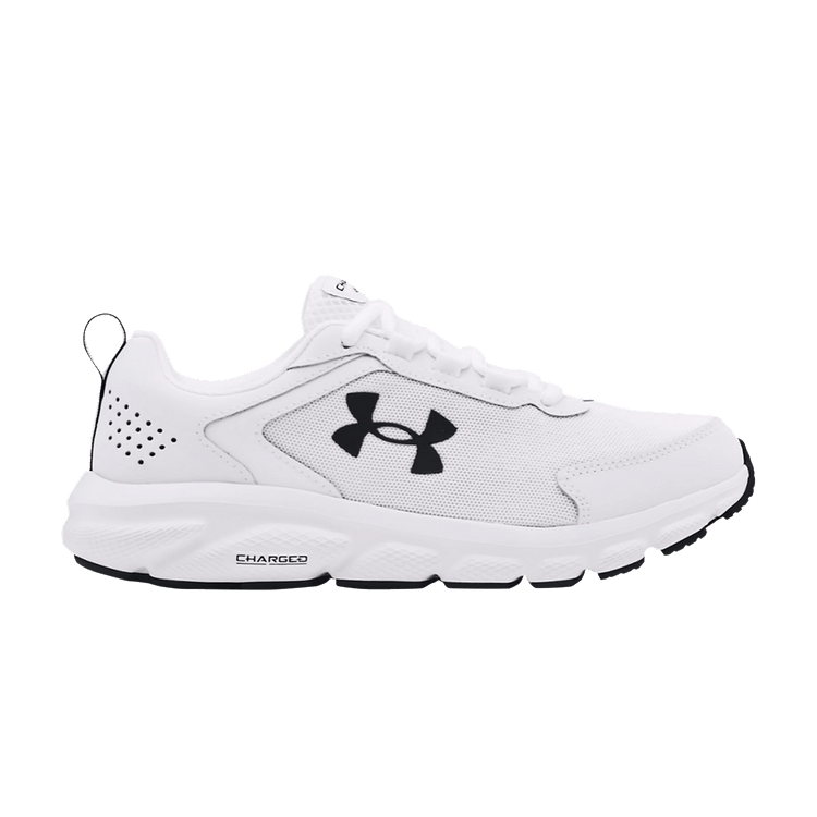 Under Armour Wmns Charged Assert 9 Wide 'White Black'