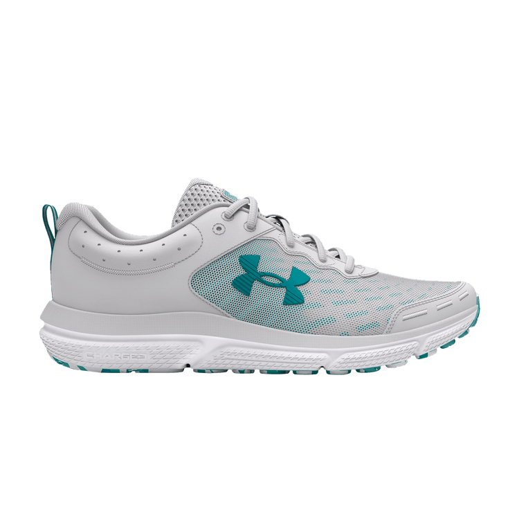 Under Armour Wmns Charged Assert 10 'Halo Grey Circuit Teal'