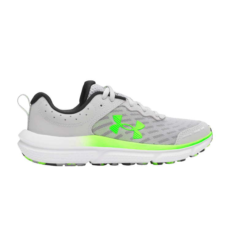 Under Armour Assert 10 AC GS 'Mod Grey Hyper Green'