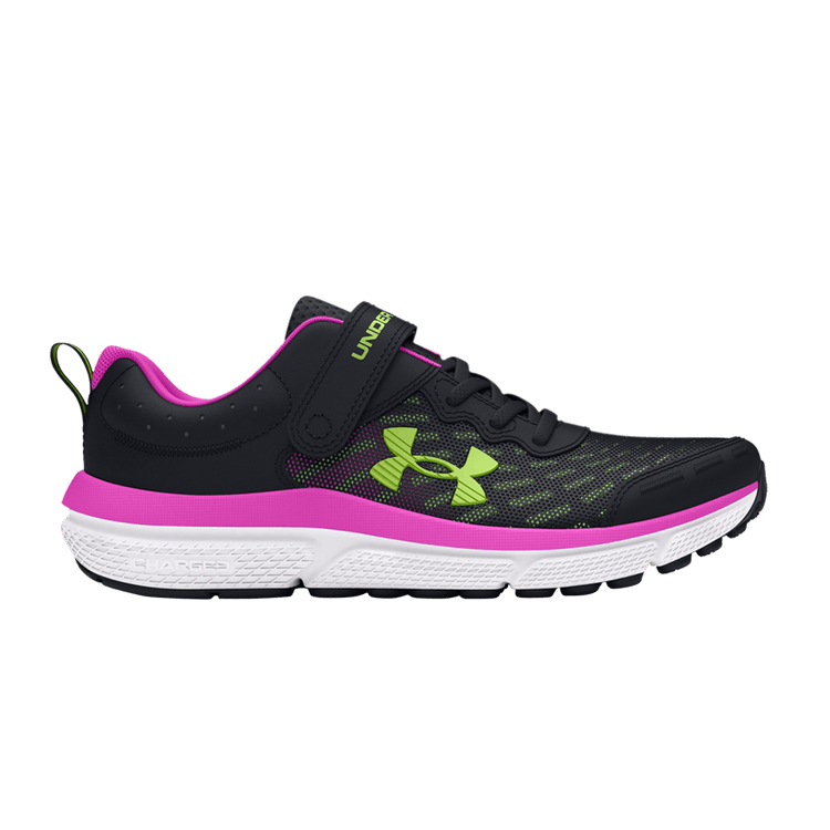 Under Armour Assert 10 AC PS 'Black Vivid Magenta'