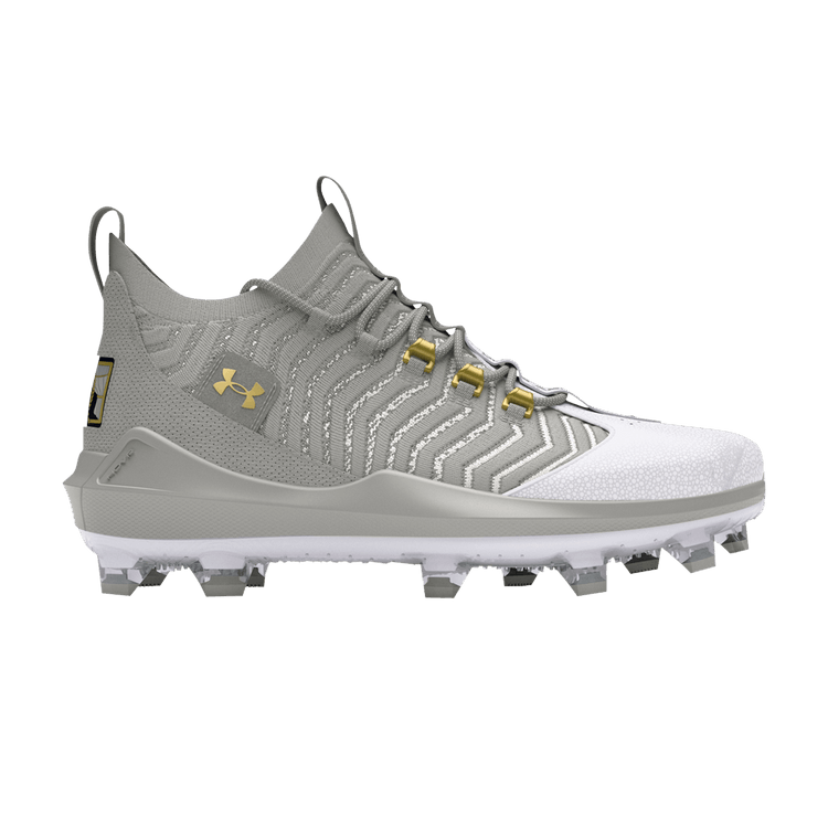 Under Armour Harper 9 Pro TPU 'Baseball Grey Metallic Gold'