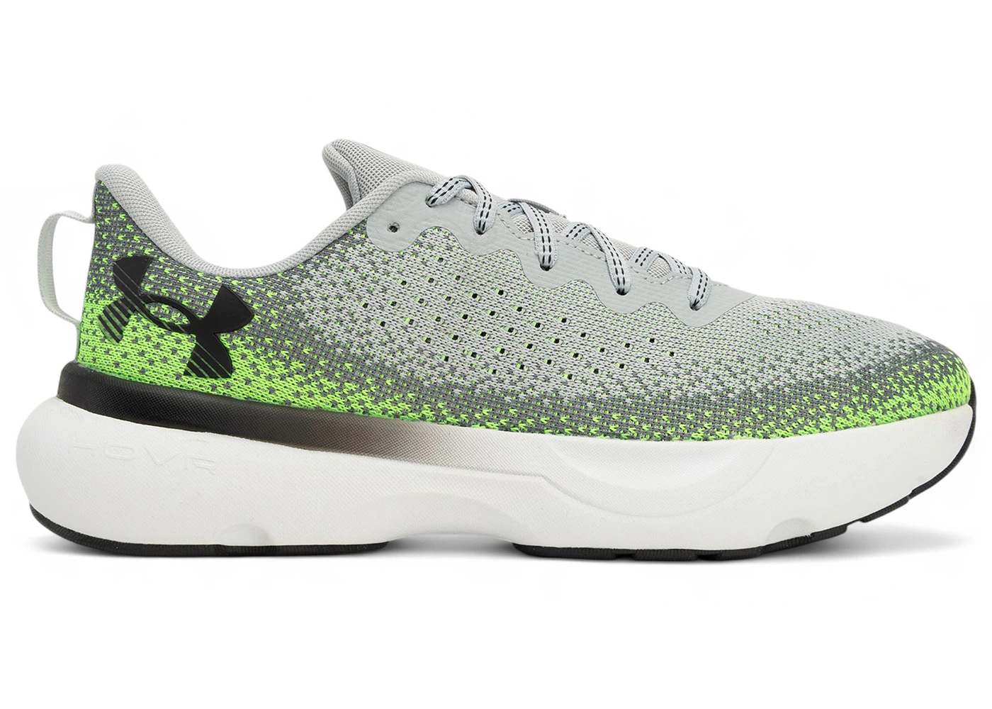 Under Armour Infinite Mod Grey Hyper Green Black