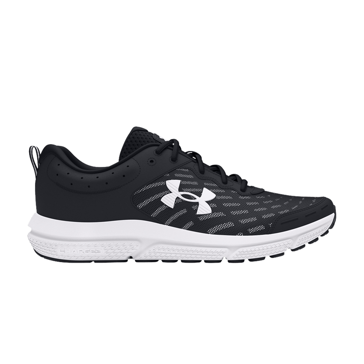 Under Armour Charged Assert 10 Wide 'Black White'
