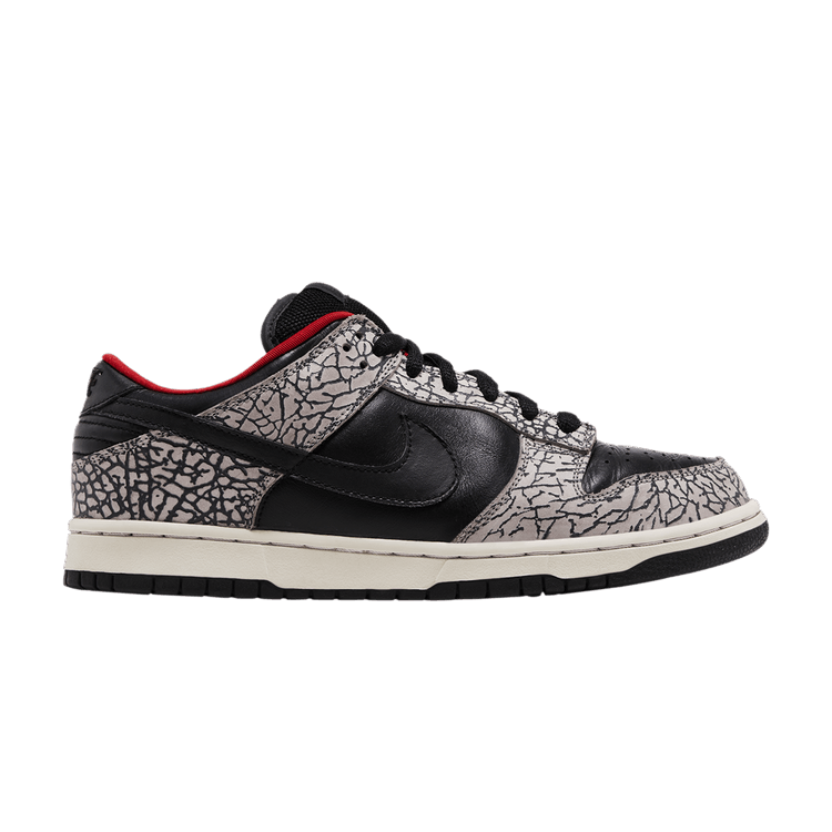 Supreme x Nike Dunk Low Pro SB 'Black Cement'
