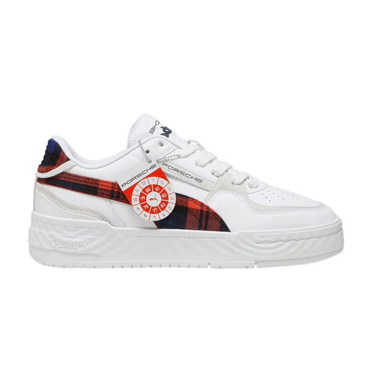 Porsche Legacy x Puma CA Pro 'Tartan Formstrip - White Redmazing'
