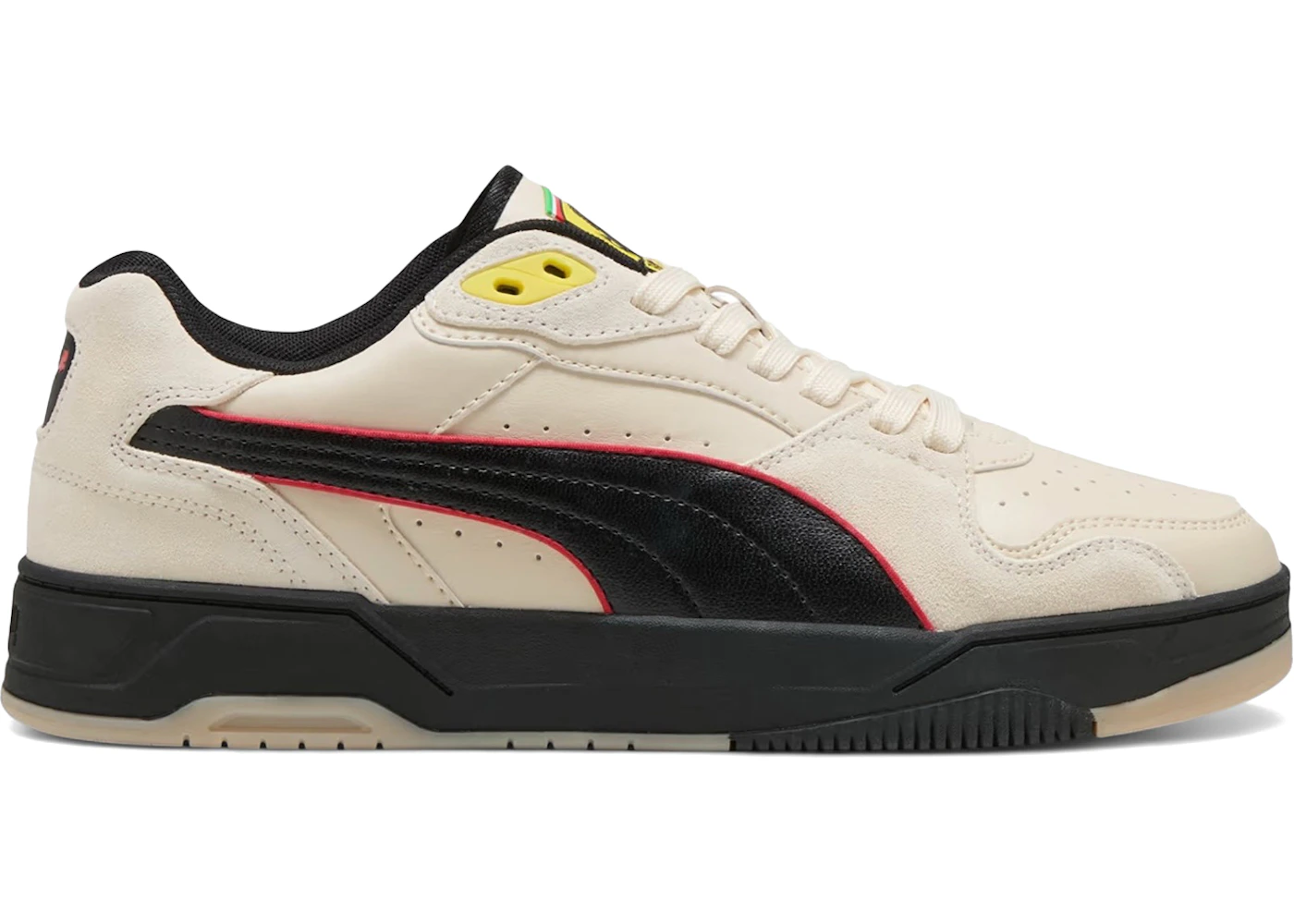 Puma Rebound Break Scuderia Ferrari Alpine Snow Black