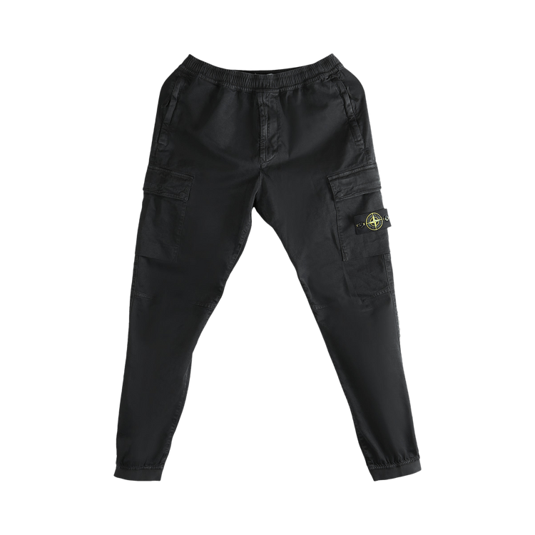 Stone Island Modern Street Cargo Trousers 'Black'