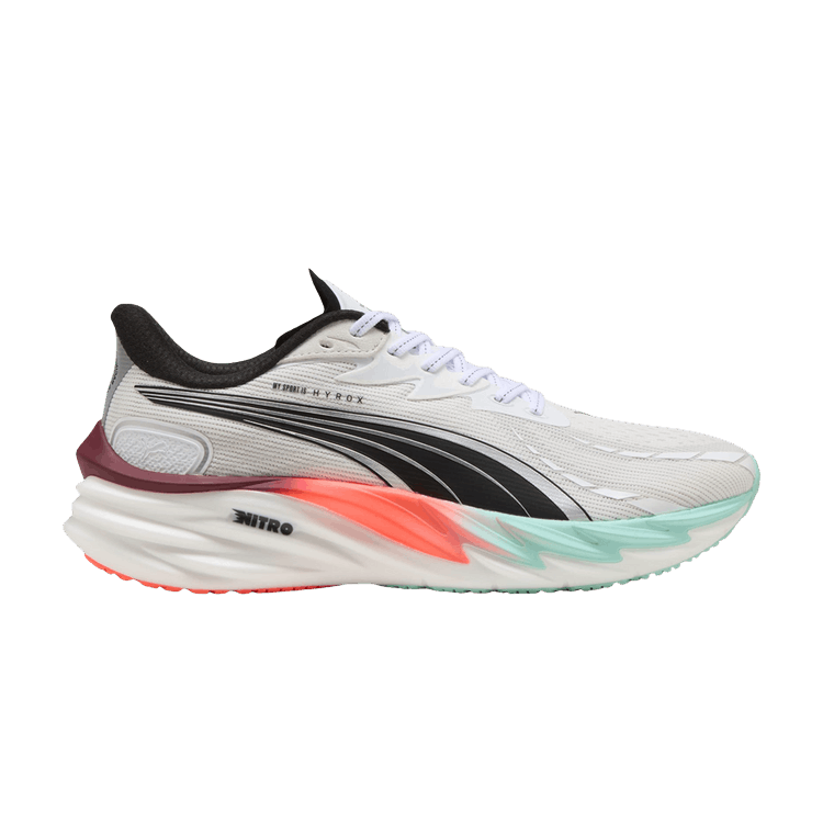 HYROX x Puma Velocity Nitro 4 'Glowing Red Mint Melt '