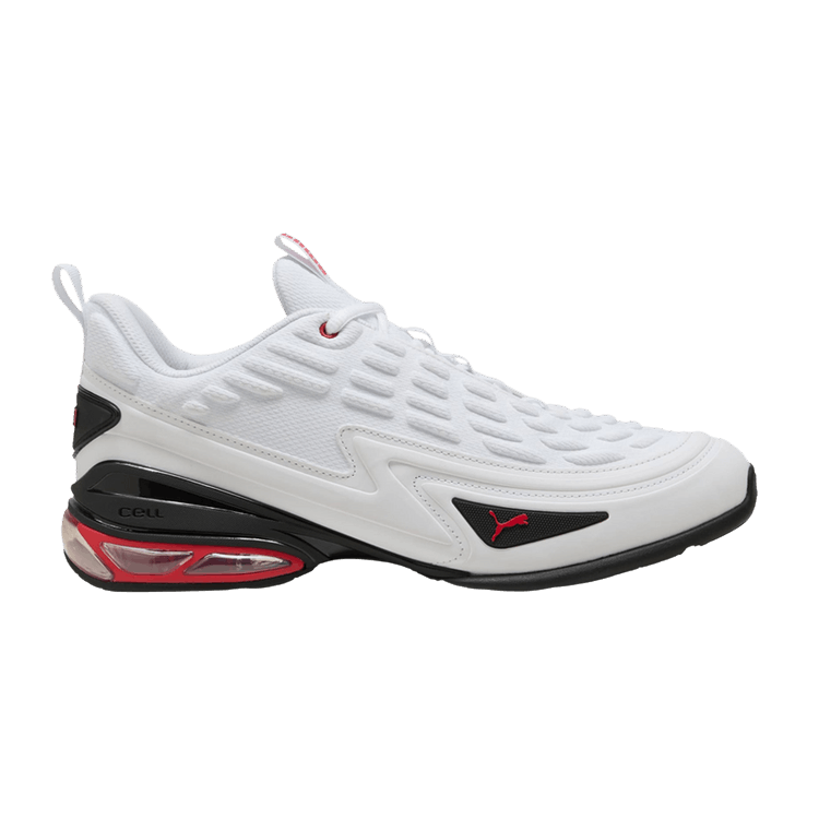 Puma Meza 'White Black For All Time Red'