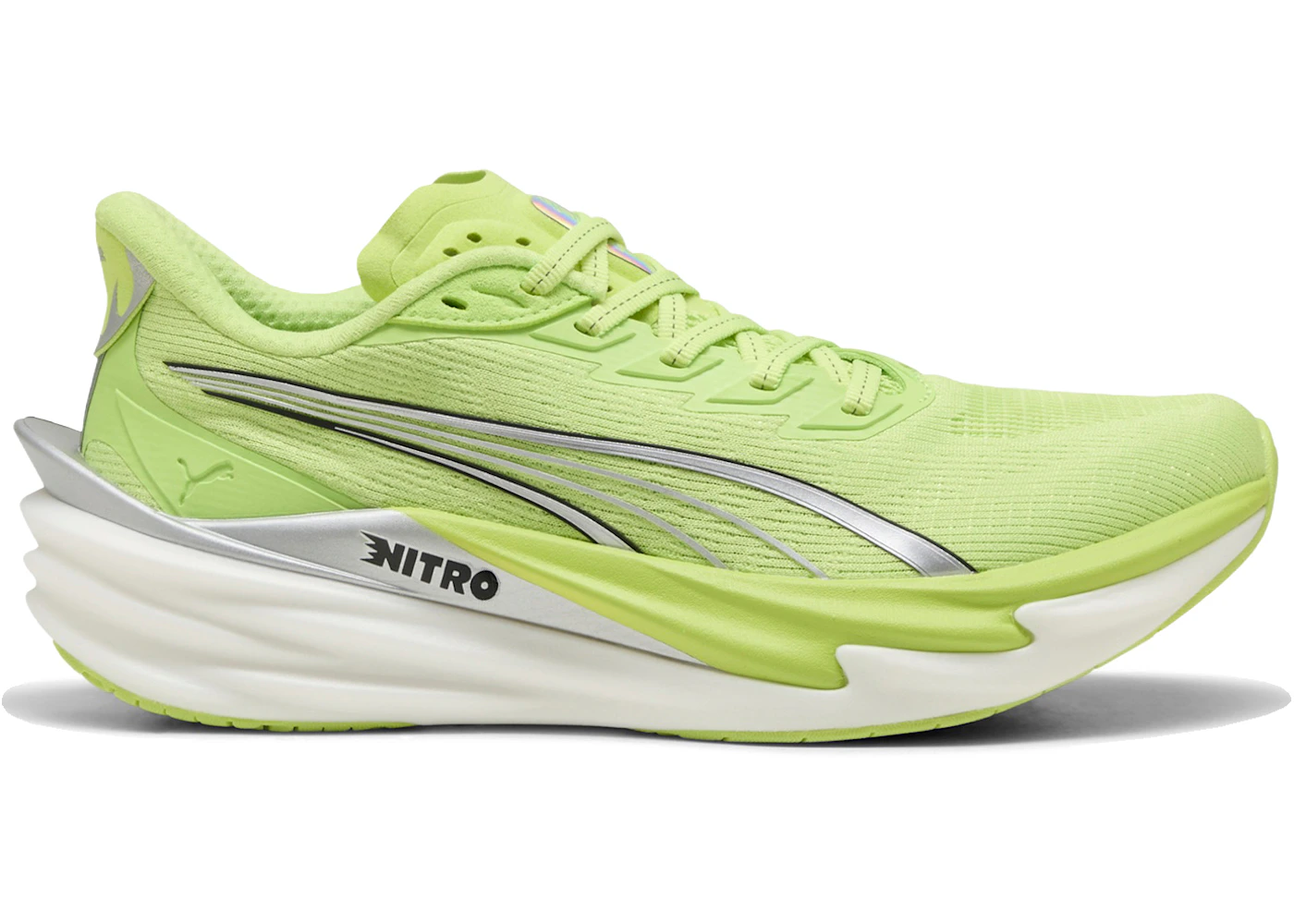 Puma Deviate Nitro 4 Sunny Lime Silver (Women's)