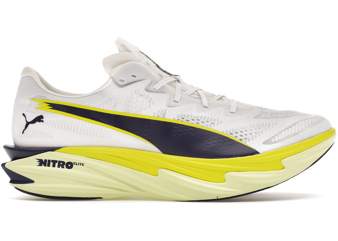 Puma Deviate Nitro Elite 4 White Apple Spritz Lime