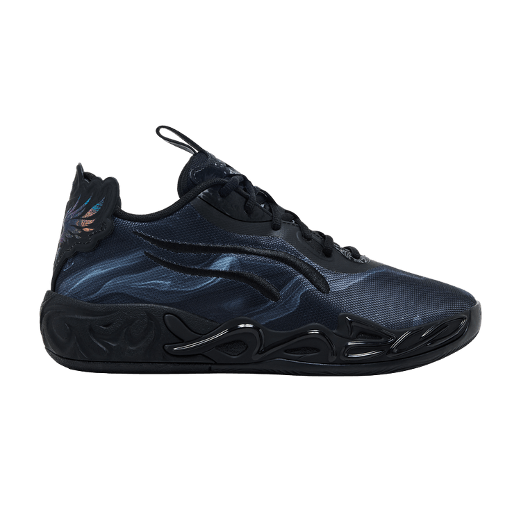 Puma MB.04 Lo Team Big Kid 'Black Dark Amethyst'