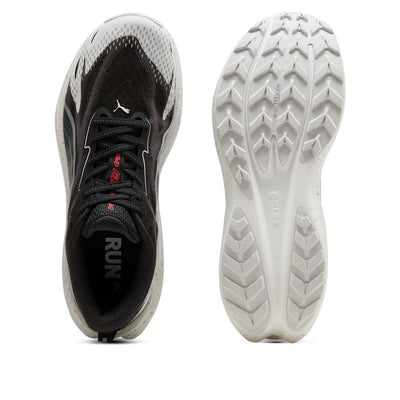 PUMA Velocity Nitro Trail 'Black Feather Gray Ultra Red'